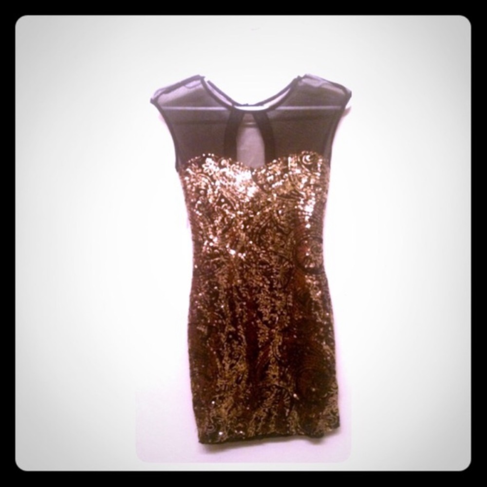 Agaci sequin Mini Dress